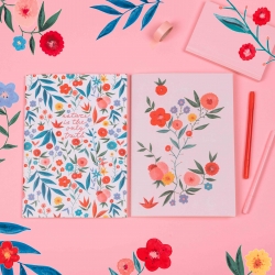 Pack 2 cuadernos cosidos La Casita de Wendy