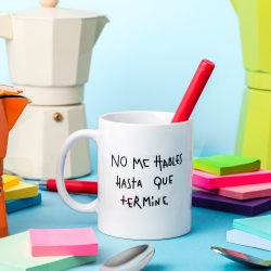 Taza mug "No me hables" La de Girona