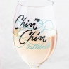 Copa de vino "Chinchín" La Vecina Rubia
