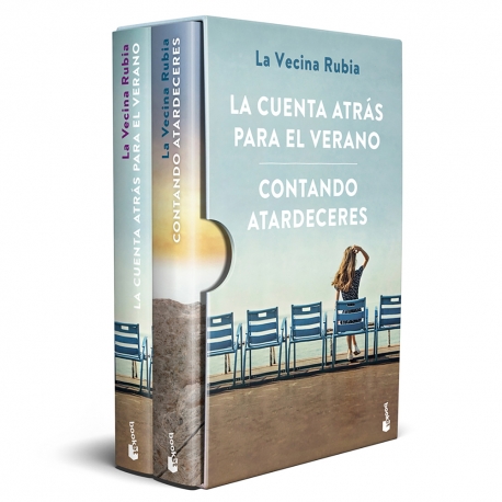 Estuche (La cuenta atrás para el verano + Contando atardeceres) de La Vecina Rubia– Edición Bolsillo