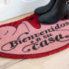 Felpudo gato 'Bienvenidos a su casa' de La Vecina Rubia