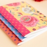 Pack 3 cuadernos cosidos bolsillo Rocío Peralta