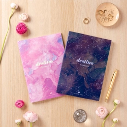 Pack 2 cuadernos cosidos "Destino" La Vecina Rubia
