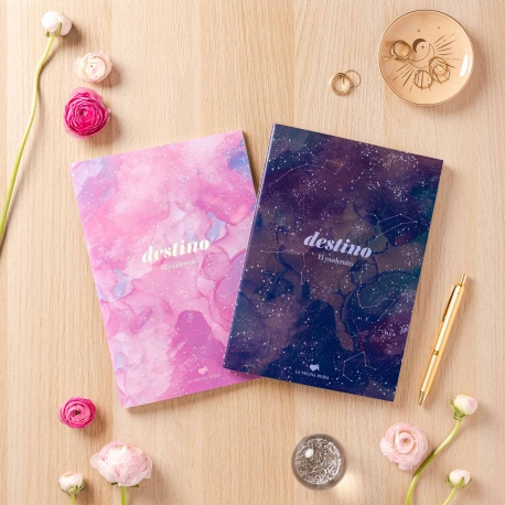 Pack 2 cuadernos cosidos "Destino" La Vecina Rubia