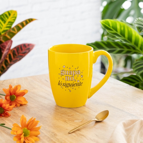 Taza extra grande "Guapa" La Vecina Rubia