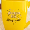 Taza extra grande "Guapa" La Vecina Rubia