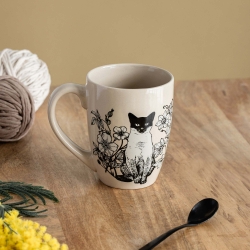 Taza extra grande "Tres gatos" Laura Agustí