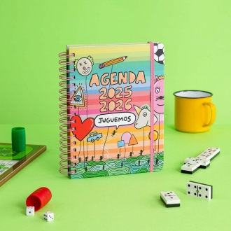 Agenda escolar semanal 2025-2026 72 kilos