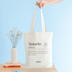 Tote bag 'Apapacho' de Diccionario Vip