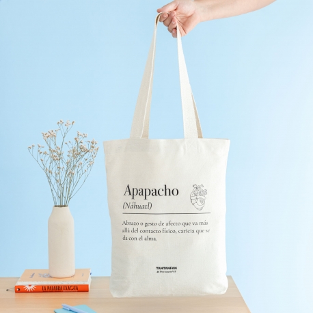 Tote bag 'Apapacho' de Diccionario Vip