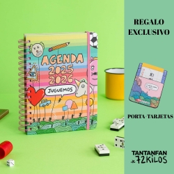 Agenda escolar semanal 2025-2026 72 kilos