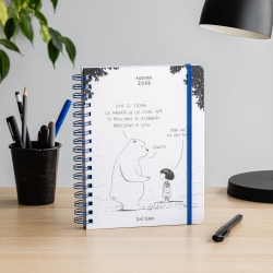 Agenda anual semanal 2026 René Merino