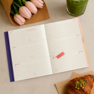 Agenda anual semanal 2026 Tantanfan