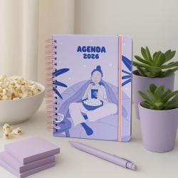 Agenda anual semanal 2026 Clarilou