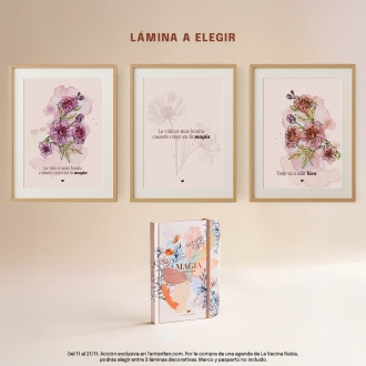 Agenda anual bolsillo 2026 La Vecina Rubia