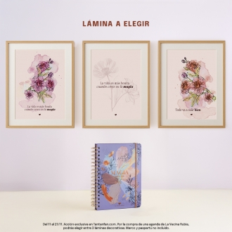 Agenda anual semanal 2026 La Vecina Rubia