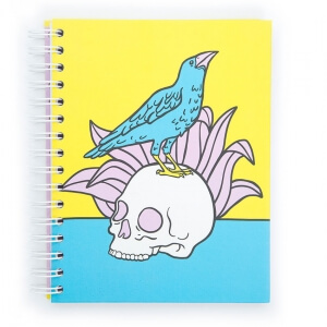 Libreta A5 "Calavera" de Sanz i Vila