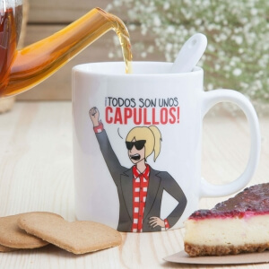 Taza "Capullos" de Moderna de Pueblo