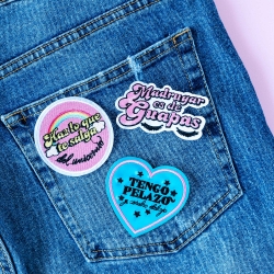 Pack de 3 parches de La Vecina Rubia