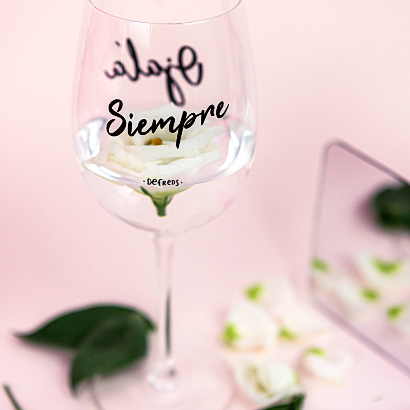 Copa de vino "Ojalá siempre" de Defreds - TANTANFAN